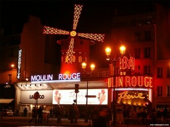 Moulin Rouge Wallpaper Paris