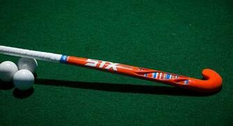 Crossed Field Hockey Sticks