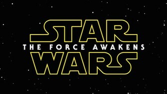Star Wars The Force Awakens Logo Wallpaper