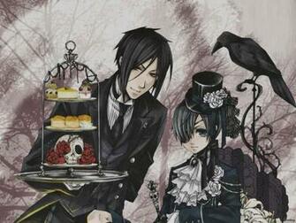 Ciel Sebastian Wallpaper Black Butler