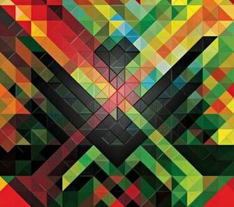 Pattern Triangles Samsung Note QHD Wallpaper