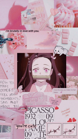 Nezuko Aesthetic Wallpaper
