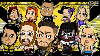 Nxt Chibi Wrestlers Wallpaper By Kapaeme