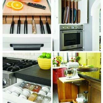 Kitchen Organization Ideas For The Inside Of Cabinet Doors