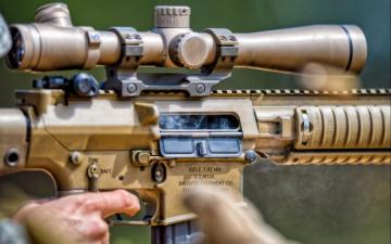 Military Weapons Guns Assault Rifles Scope Sniper People Wallpaper