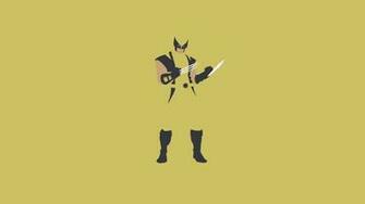 Minimalist Wolverine Wallpaper Yellow Marvel Comics X Men
