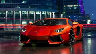 Red Lamborghini Sports Car Desktop Wallpaper 8wallpaper