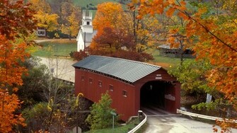Webshots Arlington Green Covered Bridge Vermont