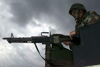 M60 Machine Gun Military Rifle Weapon Soldier T Wallpaper Background