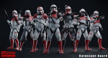Coruscant Guard Line Up Phase Image Galactic Contention Mod