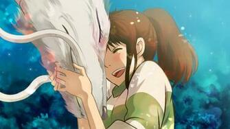 Chihiro Ogino Haku Spirited Away Studio Ghibli