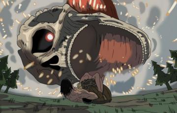 Wallpaper Anime Survivor Giant Manga Shingeki No Kyojin