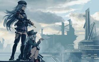 G11 And Hk416 Girls Frontline 4k Resolution