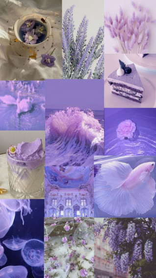 Lavender Aesthetic Wallpaper Purple Background Pretty