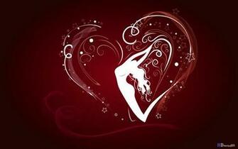 Flower Heart Quotes Wallpaper HD