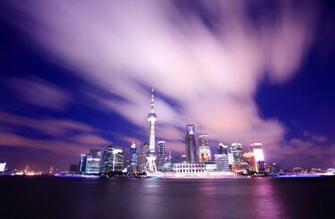 Shanghai Skyline Wallpaper Wall Mural Muralswallpaper Co Uk