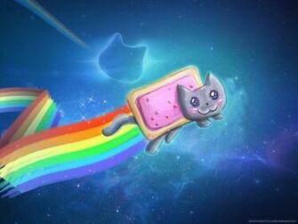 Nyan Cat Cool Art Wallpaper