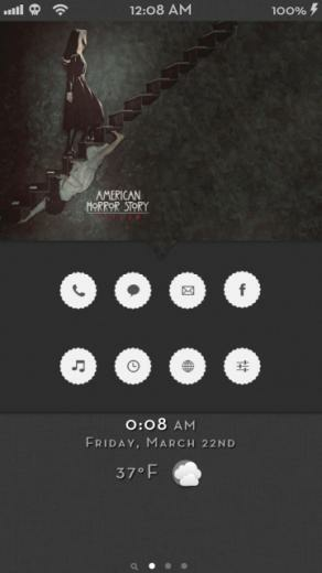 Horror Story Murder House iPhone Wallpaper American