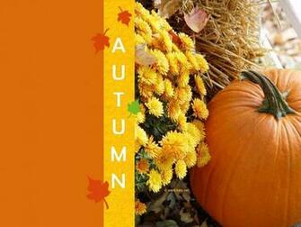 Wallpaper Background Autumn Pumpkin