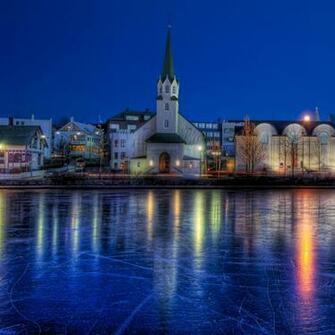 Wallpaper Winter Iceland Ice Reykjavik HDr New