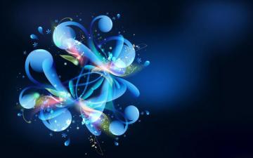 Cynthia Selahblue Cynti19 Wallpaper Blue Flower