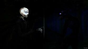 Minecraft Enderman Slenderman Slender Wallpaper