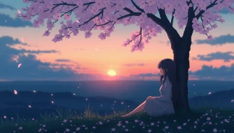 Lonely Sad Anime Wallpaper