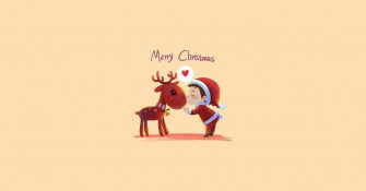 Merry Christmas iPhone Wallpaper Image
