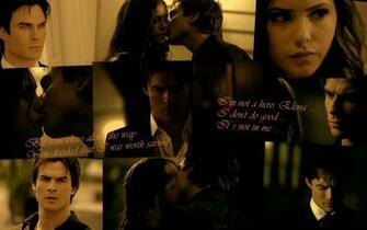 The Vampire Diaries Tv Show Image Damon And Elena