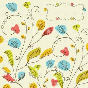 Hand Drawn Herbal Background And Text Frame Vector Image