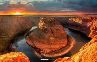 Wallpaper Nature River Canyon Arizona Red Dessert Colorado