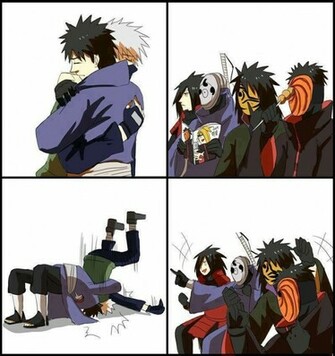 Obito Tricked Kakashi O Olll By Akatsukimemberakira