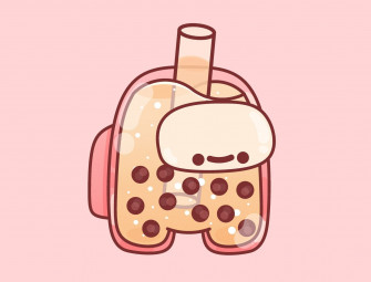 Preppy Boba Wallpaper