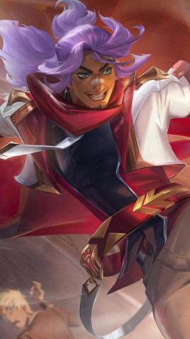 Akshan Battle Academia Lol Wild Rift 4k Phone iPhone Wallpaper
