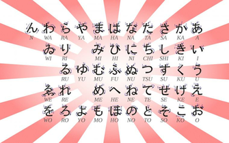Hiragana Wallpaper Posted By John Mercado