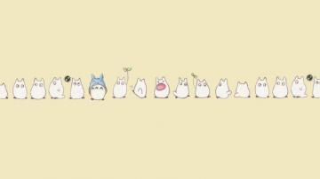 Kawaii Totoro Desktop Wallpaper Cute