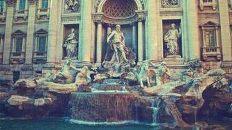 Trevi Fountain Rome HD Wallpaper Haircut