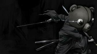 Samurai Simple Background Wallpaper Art HD
