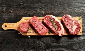 Seasoned Slices Of Kobe Beef Wallpaper