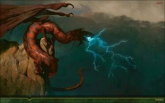 Wallpaper Of The Week Stormbreath Dragon Daily Mtg Magic