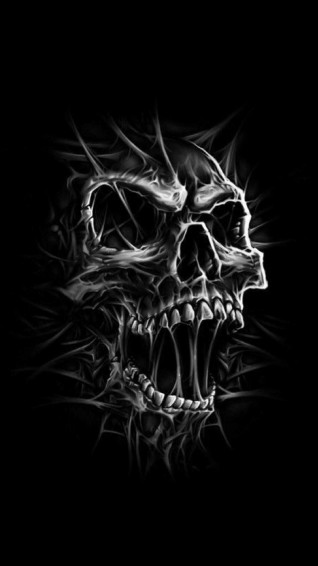 4k Skull Wallpaper