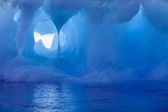 Earth Ice Cave Wallpaper