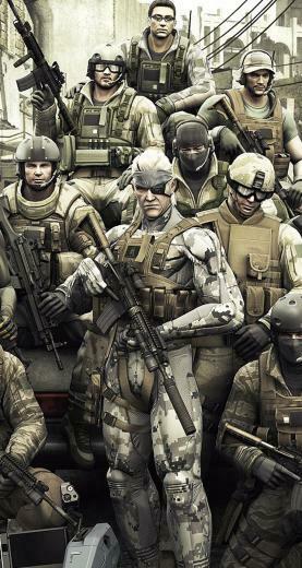 Metal Gear Solid Poster The iPhone Wallpaper