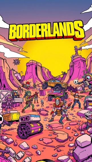 Borderlands Mobile Wallpaper