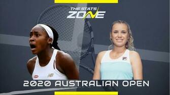 Australian Open Coco Gauff Vs Sofia Kenin Pre