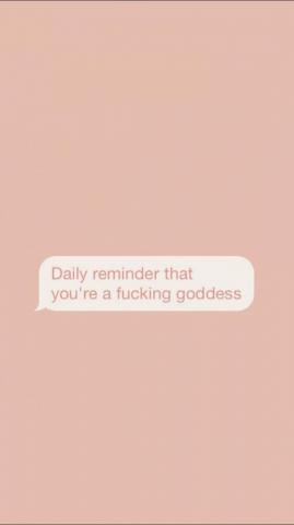 Reminder Goddess Quotes Words Wallpaper