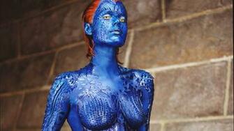 Fondos De Pantalla Mystique X Men Rebecca Romijn El H Roe La Cara