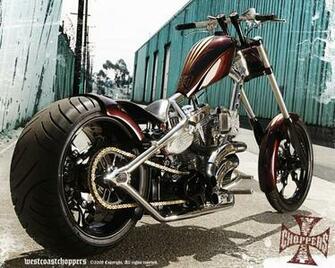 Mean Red Chopper Wallpaper Myspace Background