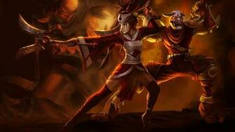 Shen Akali Fan Art League Of Legends Wallpaper