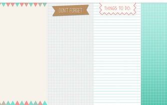 Pretty Cool Desktop Organizer Wallpaper With Different Sections To